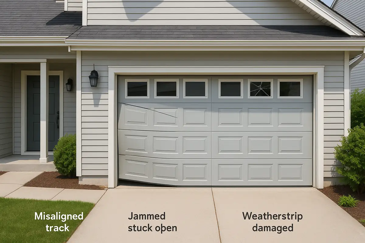 Common Garage Door Problems and How to Fix Them | Mega Garage Door Repair