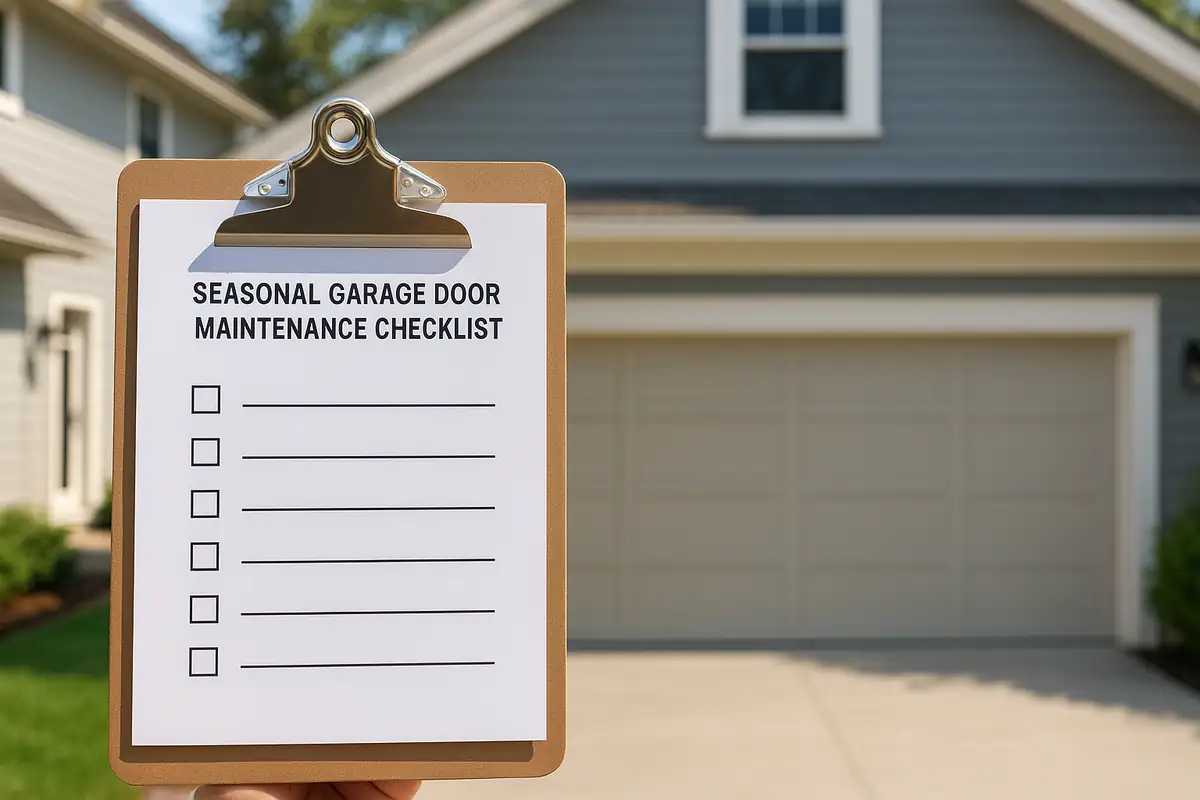 Seasonal Garage Door Maintenance Checklist for Ocala, FL Residents