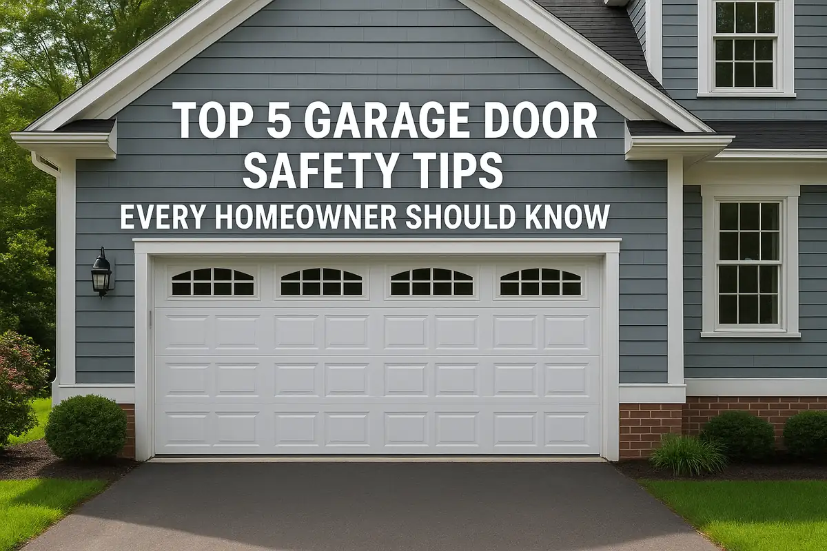 Top 5 Garage Door Safety Tips Every Homeowner Should Know | Mega Garage Door Repair