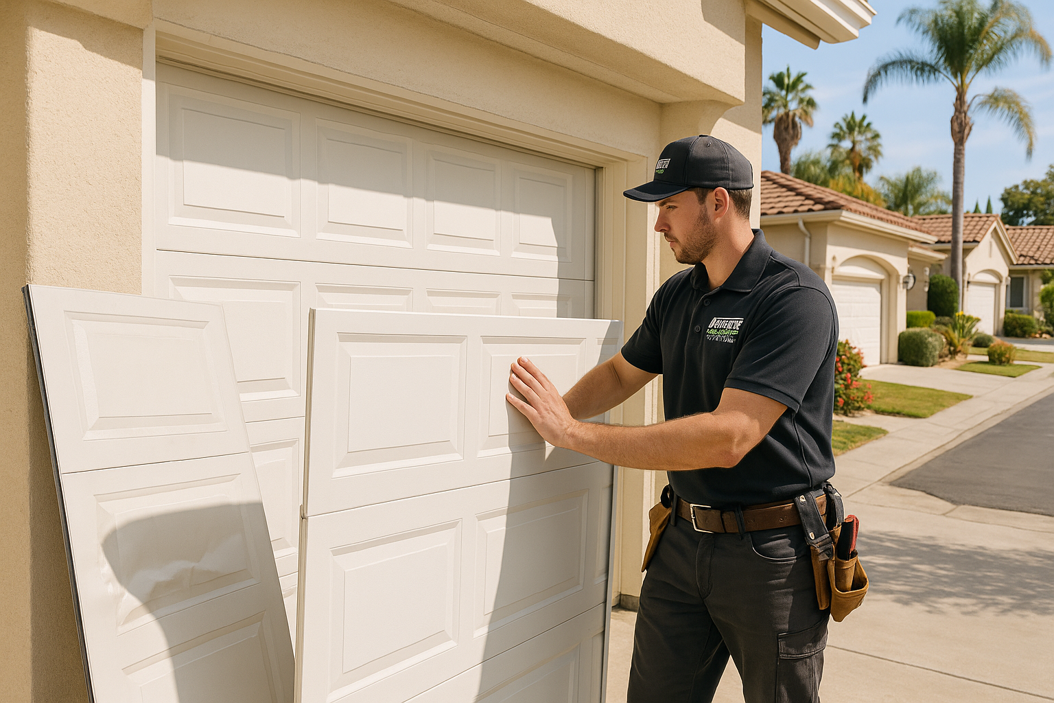 Garage Door Panel Replacement service in Ocala