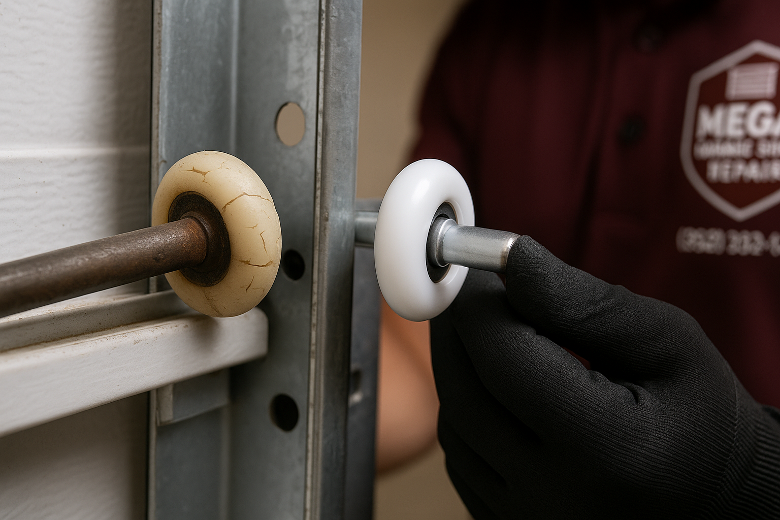 Garage Door Roller Replacement in Ocala